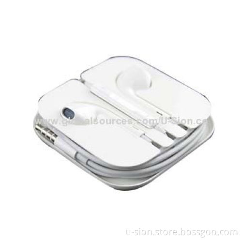 Wired Earphones with Crystal Clear & Stereo Sound/In-ear Style Design, Suit for iPhone, iPad, iPod